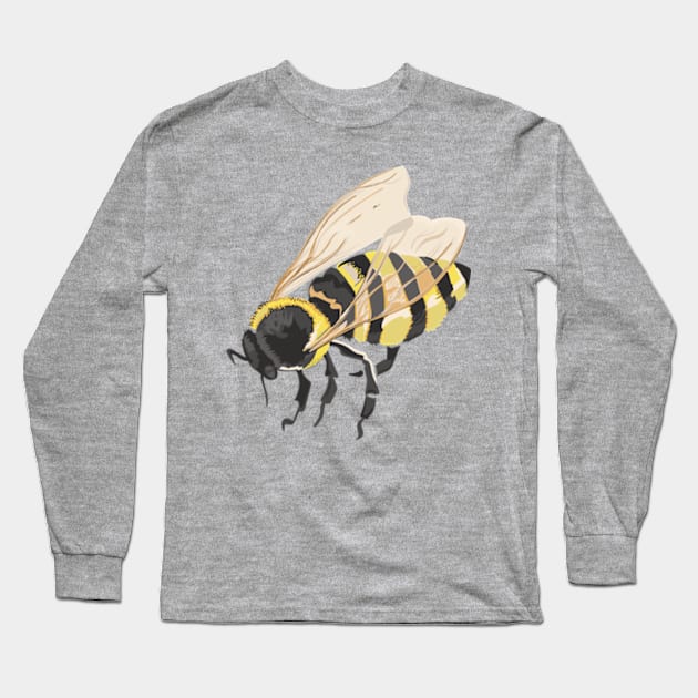 The Bee Long Sleeve T-Shirt by Frajtgorski